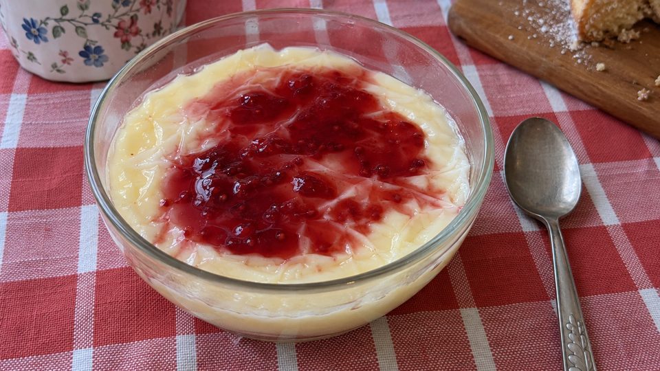 Budyń, a traditional Polish dessert