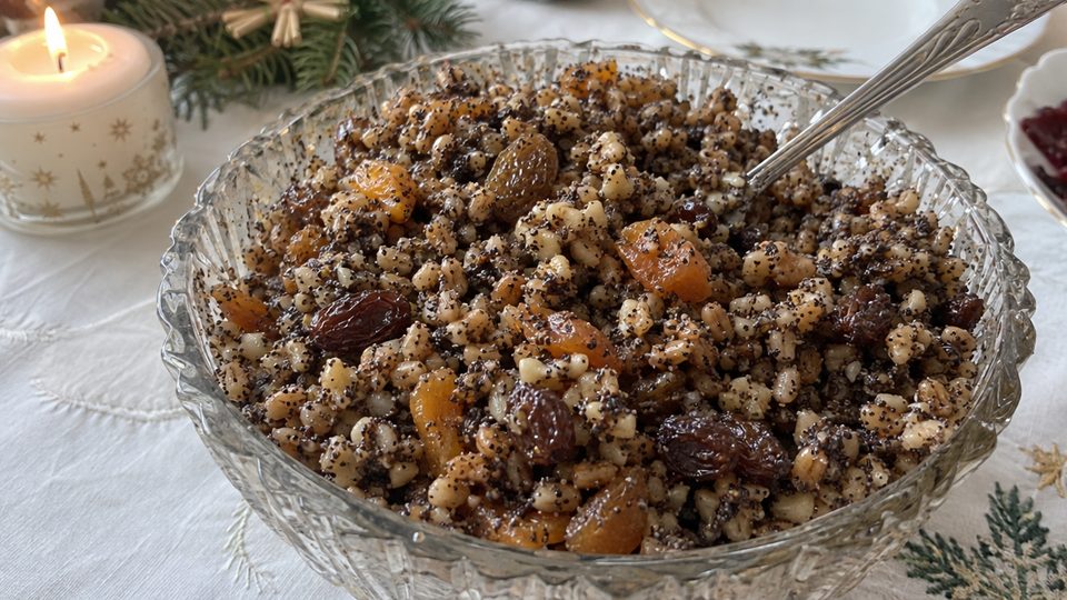 Kutia, a traditional Polish dessert