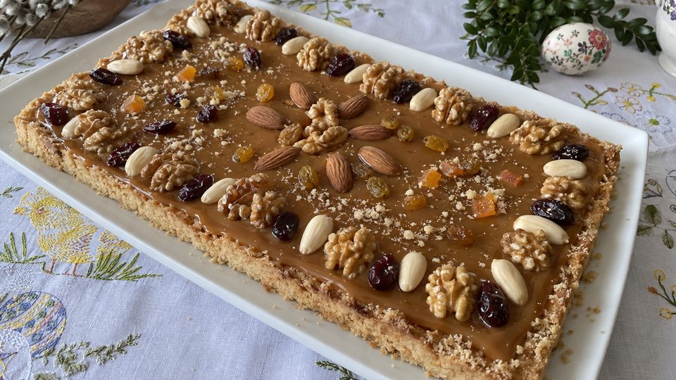 Mazurek, a traditional Polish dessert