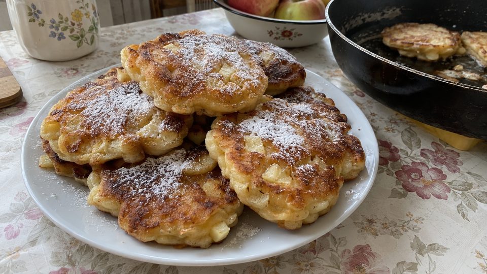 Racuchy, a traditional Polish dessert