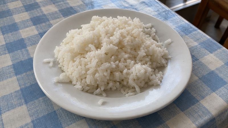 Ryż served in a Polish milk bar